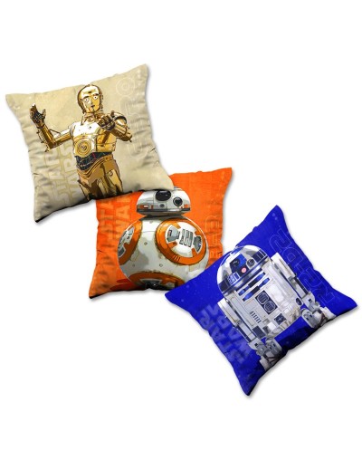 COJINES STARWARS ROBOTS X3