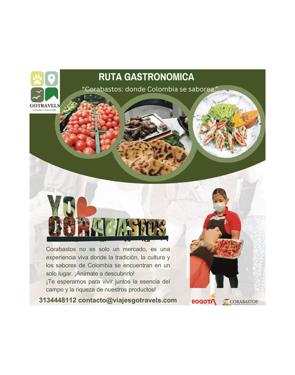 Ruta gastronómica en Corabastos