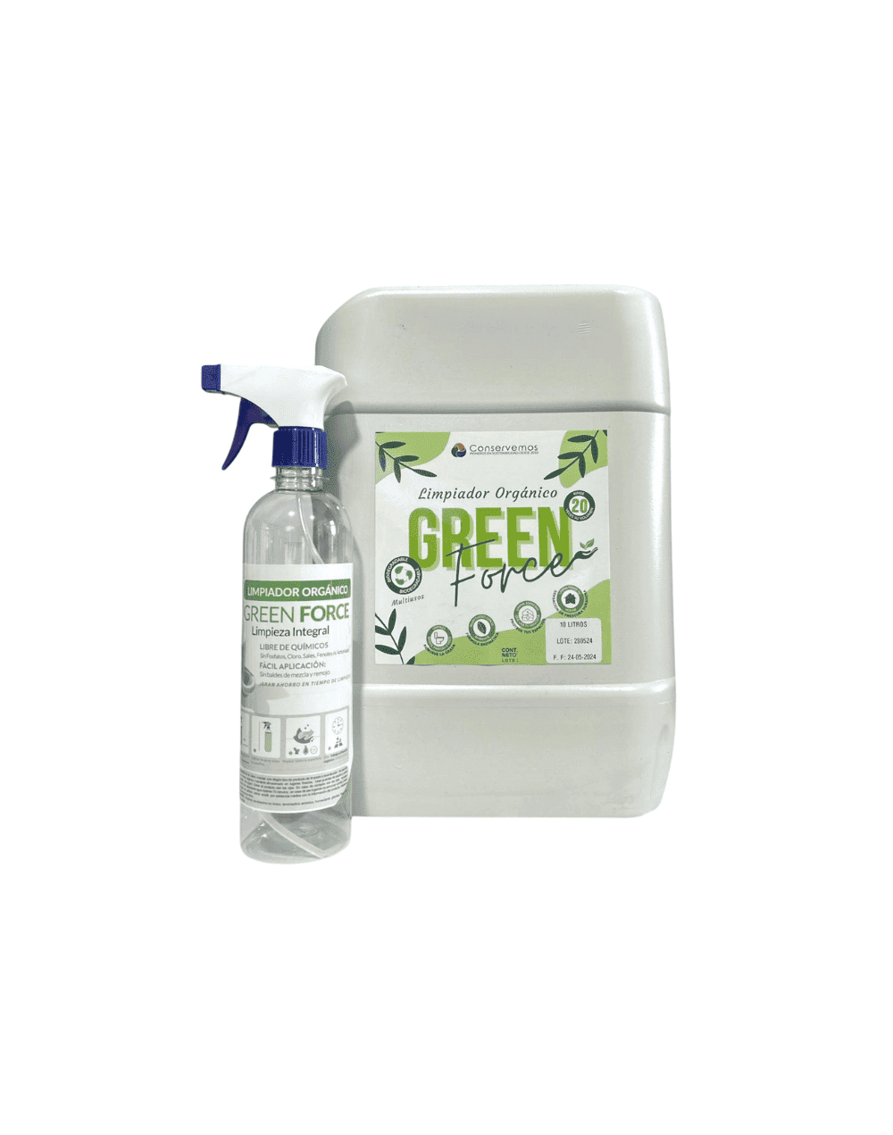 Limpiador Orgánico Green Force 10 Litros