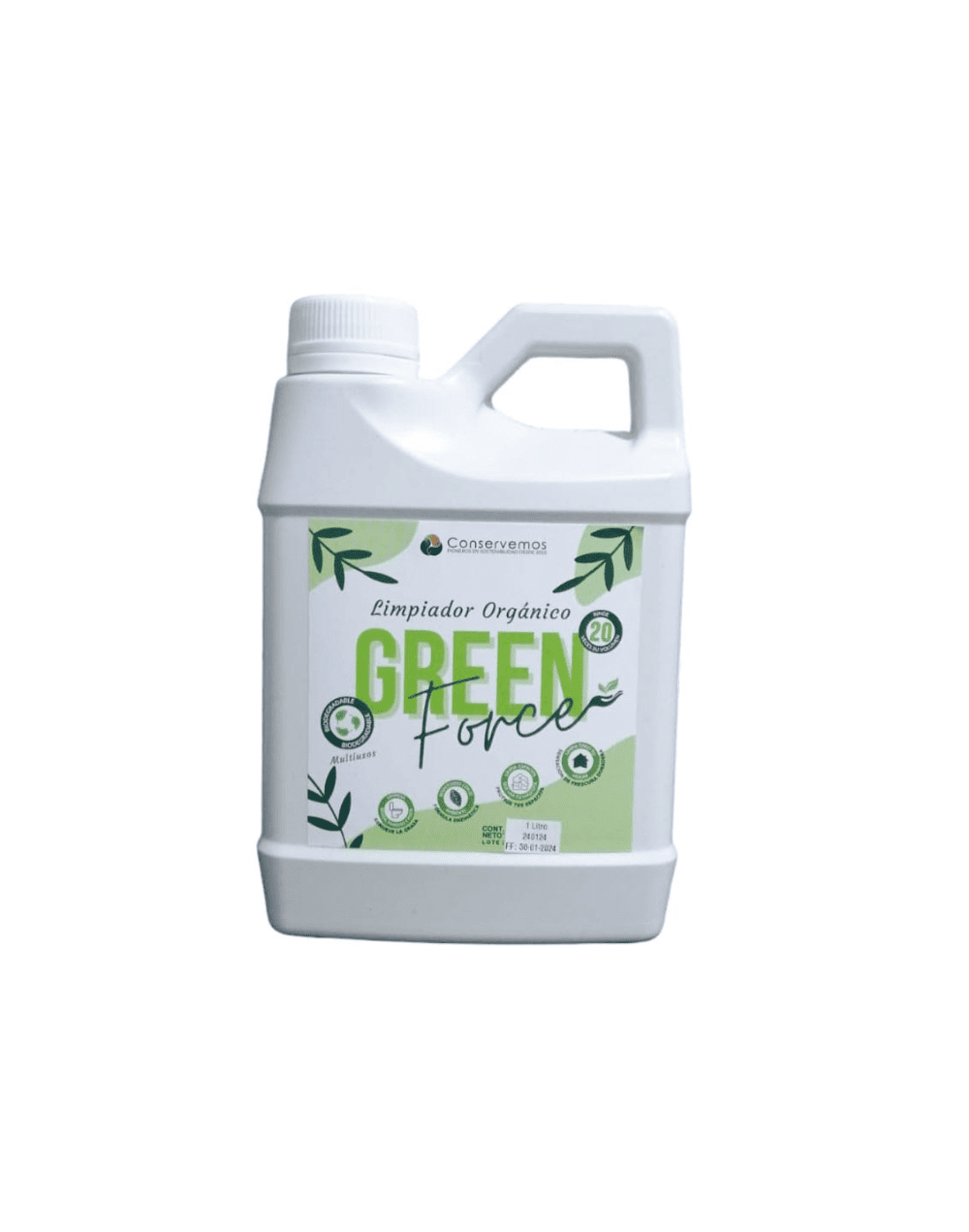 Limpiador Orgánico Green Force 1 Litro