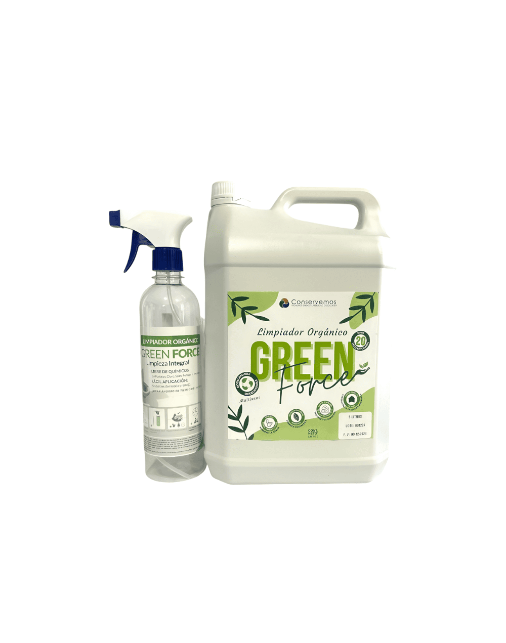 Limpiador Orgánico Green Force 5 Litros