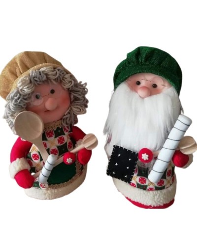 Cocineritos Papá y mamá Noel