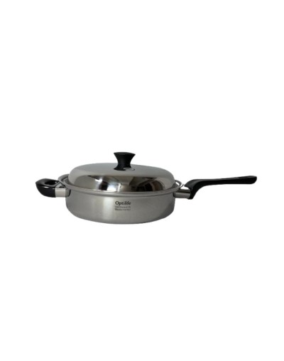 SARTEN DE 26 CM EN ACERO INOXIDABLE GRADO QUIRURGICO