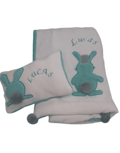 Manta para bebé personalizada