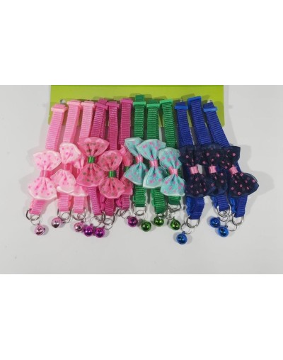 Collar con moño 