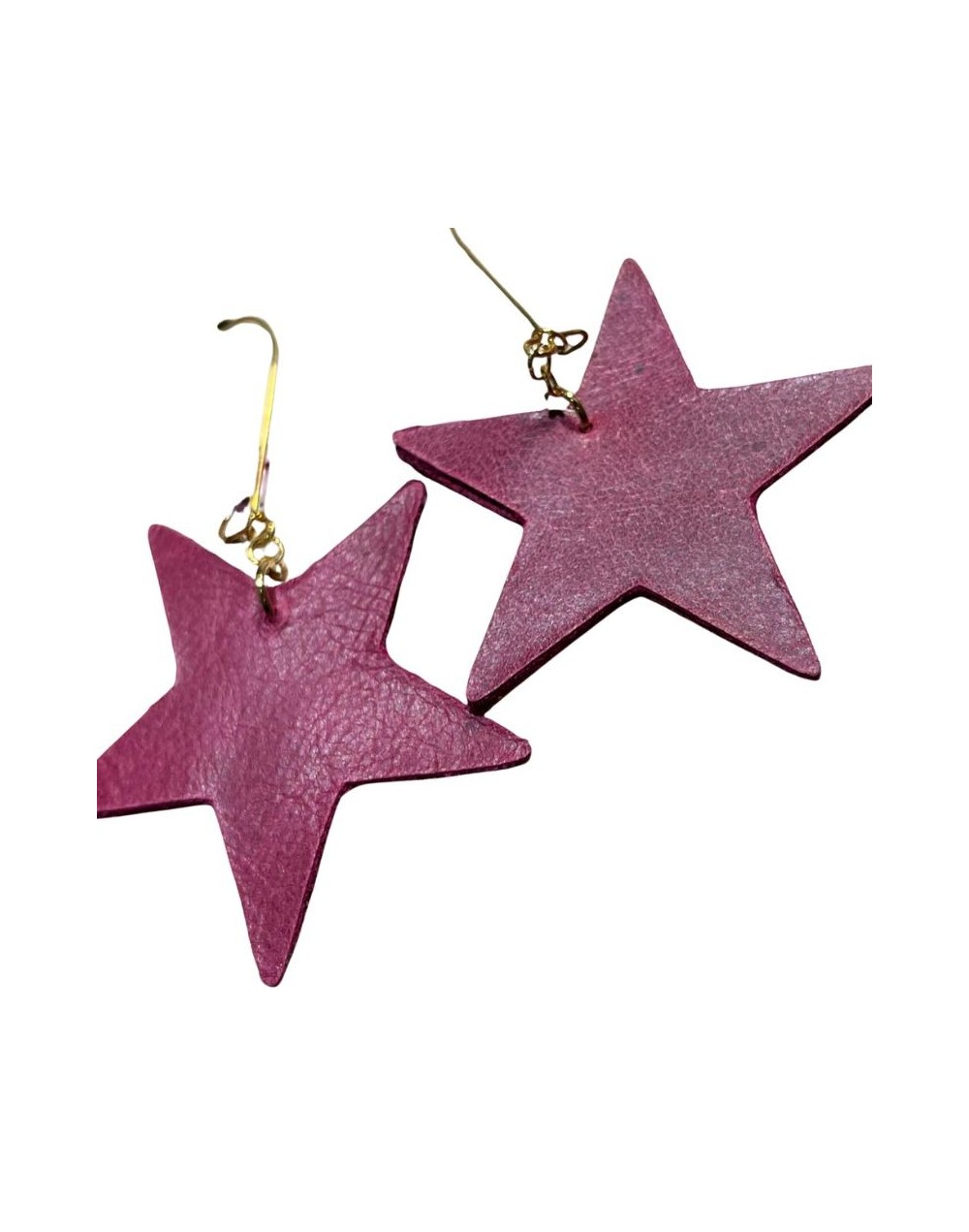 Aretes Estrella Fucsia
