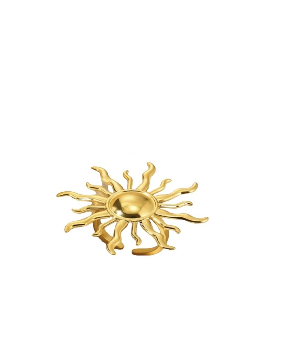 ANILLO AJUSTABLE EN BAÑO DE ORO