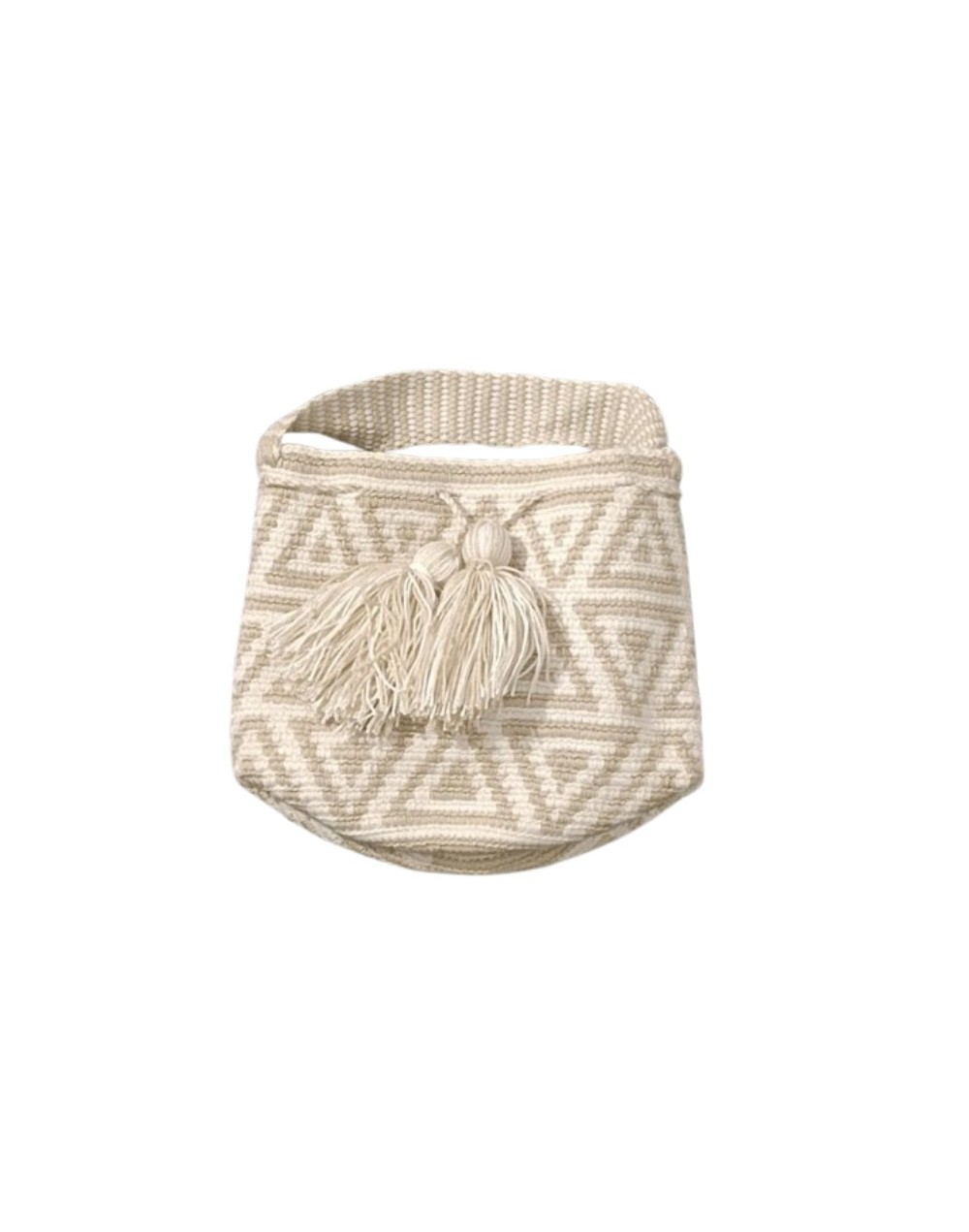 Bolso Pequeño Wayuú Hilado Hilo 17 x 15