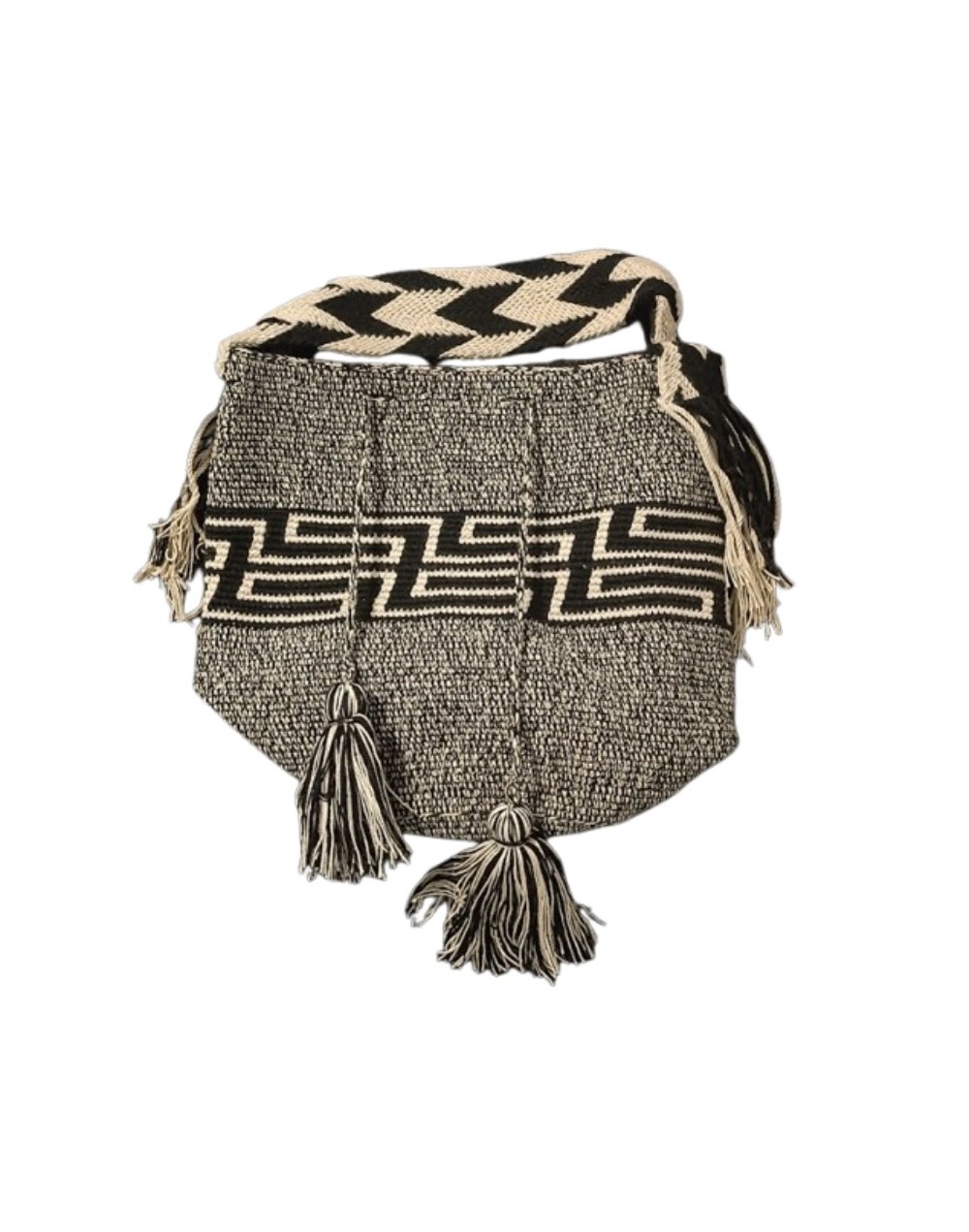 Bolso Grande Wayuú Hilado Hilo 33 x 30