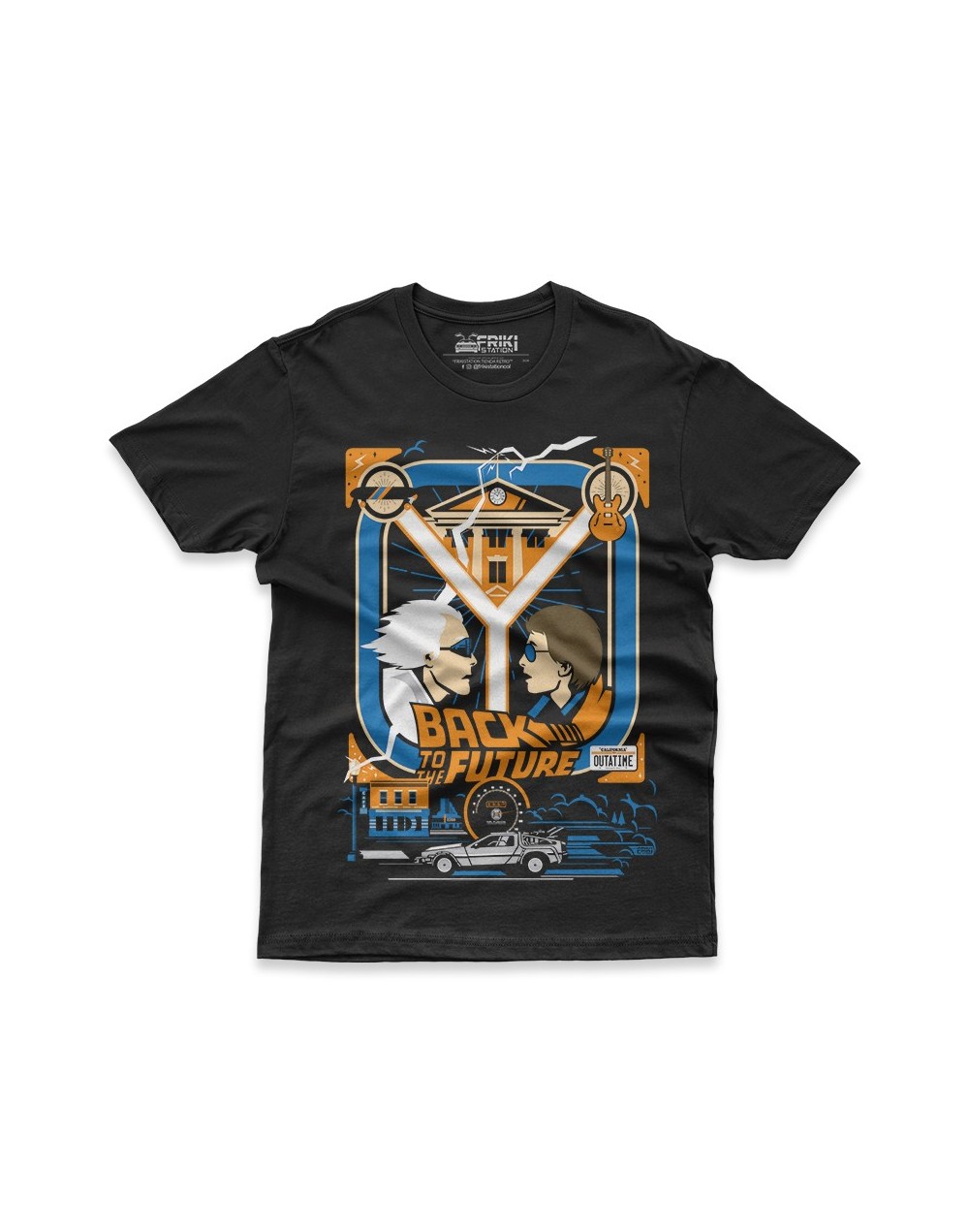 CAMISETA BACK TO THE FUTURE FACE