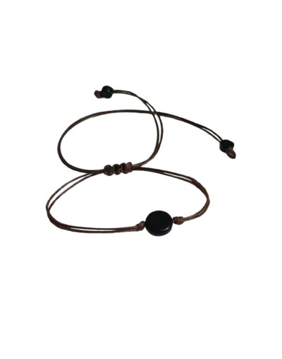 Pulsera pieza unica en Tagua varios colores
