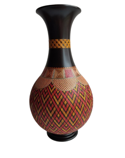 Jarrón colombiano de 30 cm
