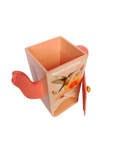 Dispensador colibrí salmon