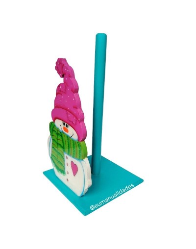 Porta rollo papel cocina nieve