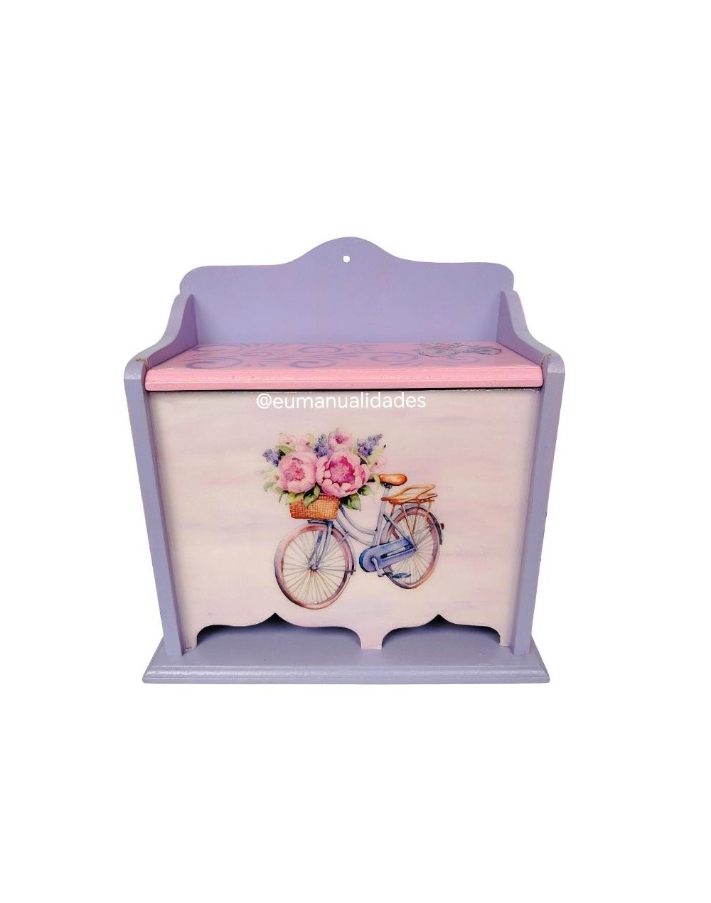 Dispensador bici rosada pequeña