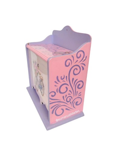 Dispensador bici rosada pequeña