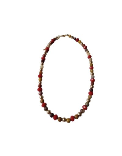 Collar Lirio rojo