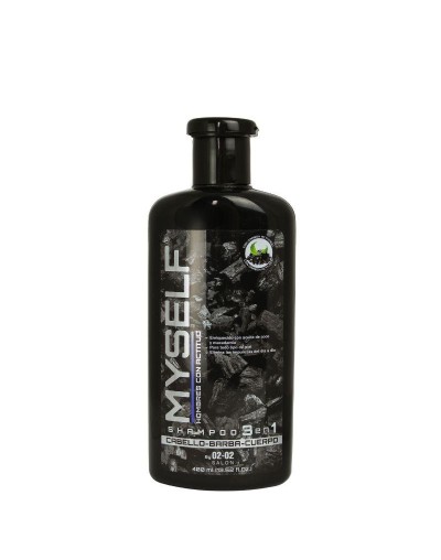 SHAMPOO 3en1 CON CARBÓN ACTIVADO X 400 ML