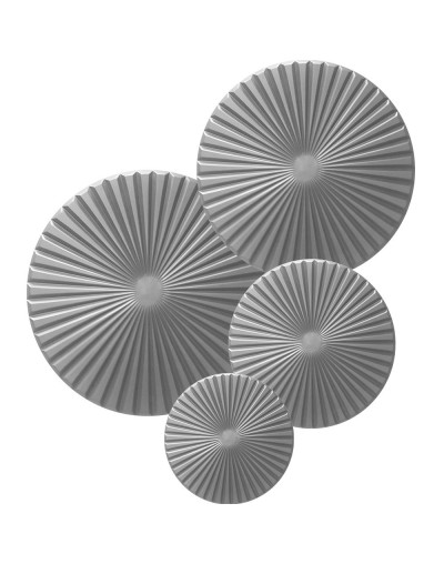 Escultura de Pared 4 apliques