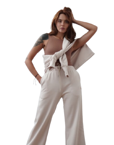 Pantalón bota ancha