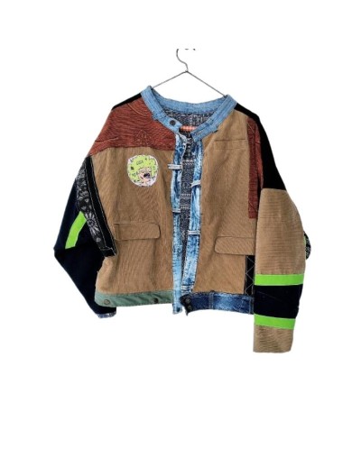chaqueta retazos