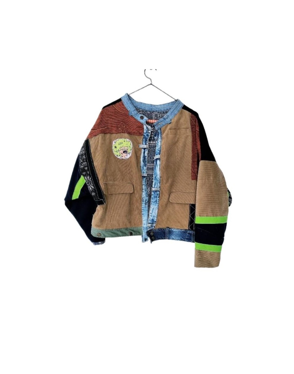 chaqueta retazos