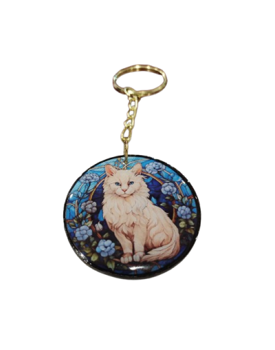 Llaveros personalizados de mascotas "Huella Eterna"