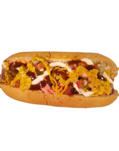 Choriperro con chorizo santarrosano The Dog House