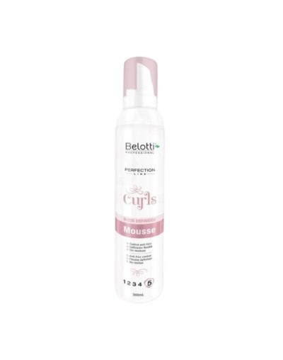 BELOTTI PERFECTION LINE CURLS MOUSSE RIZOS DEFINIDOS 300ML