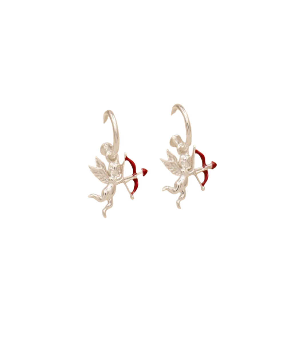 Aretes Cupido enamorado – Joyería romántica