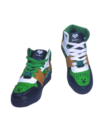 Bota Tennis Minecraft Talla 24-32
