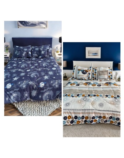 Cubrelecho doble diseño