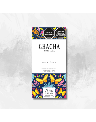 Chocolate con Almendras - 70% cacao