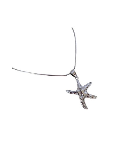 Cadena Estrella de Mar Dorada