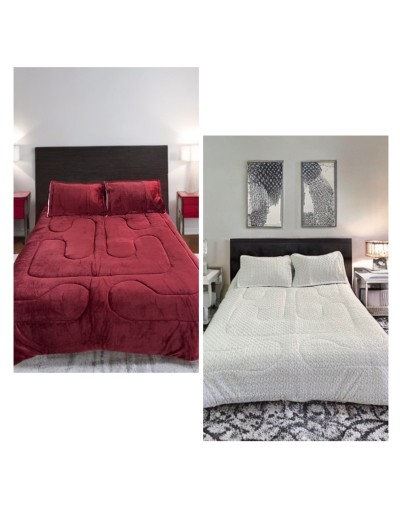 Cubrelecho peluche remolino