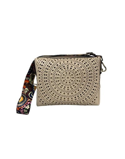 BOLSO CALA PERFORADO BEIGE