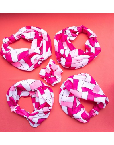 Combo Balaca tipo TurbanteScrunchie