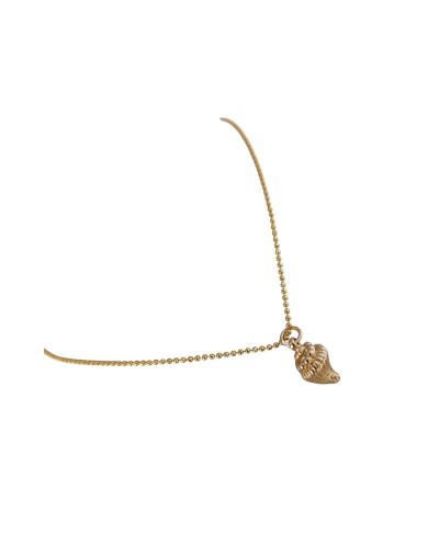 Hermosa Cadena con dije en forma de Conchita en Rodio.