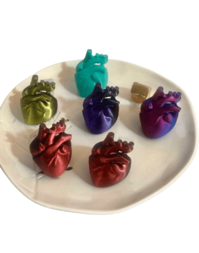 Anillo corazón y amor 