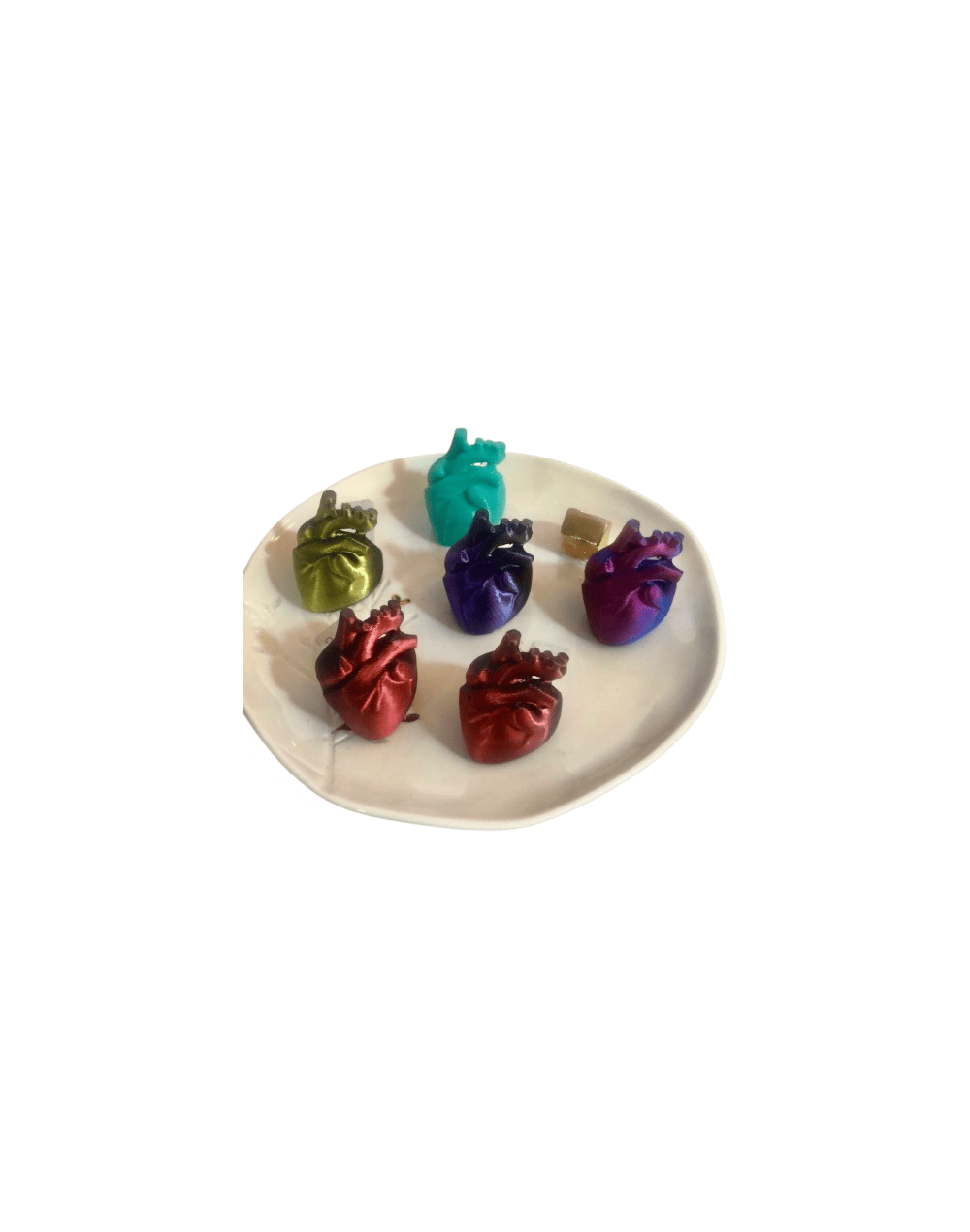 Anillo corazón y amor 