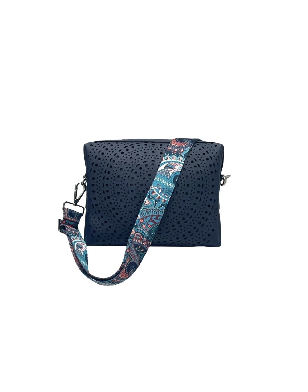 BOLSO CALA AZUL PERFORADO