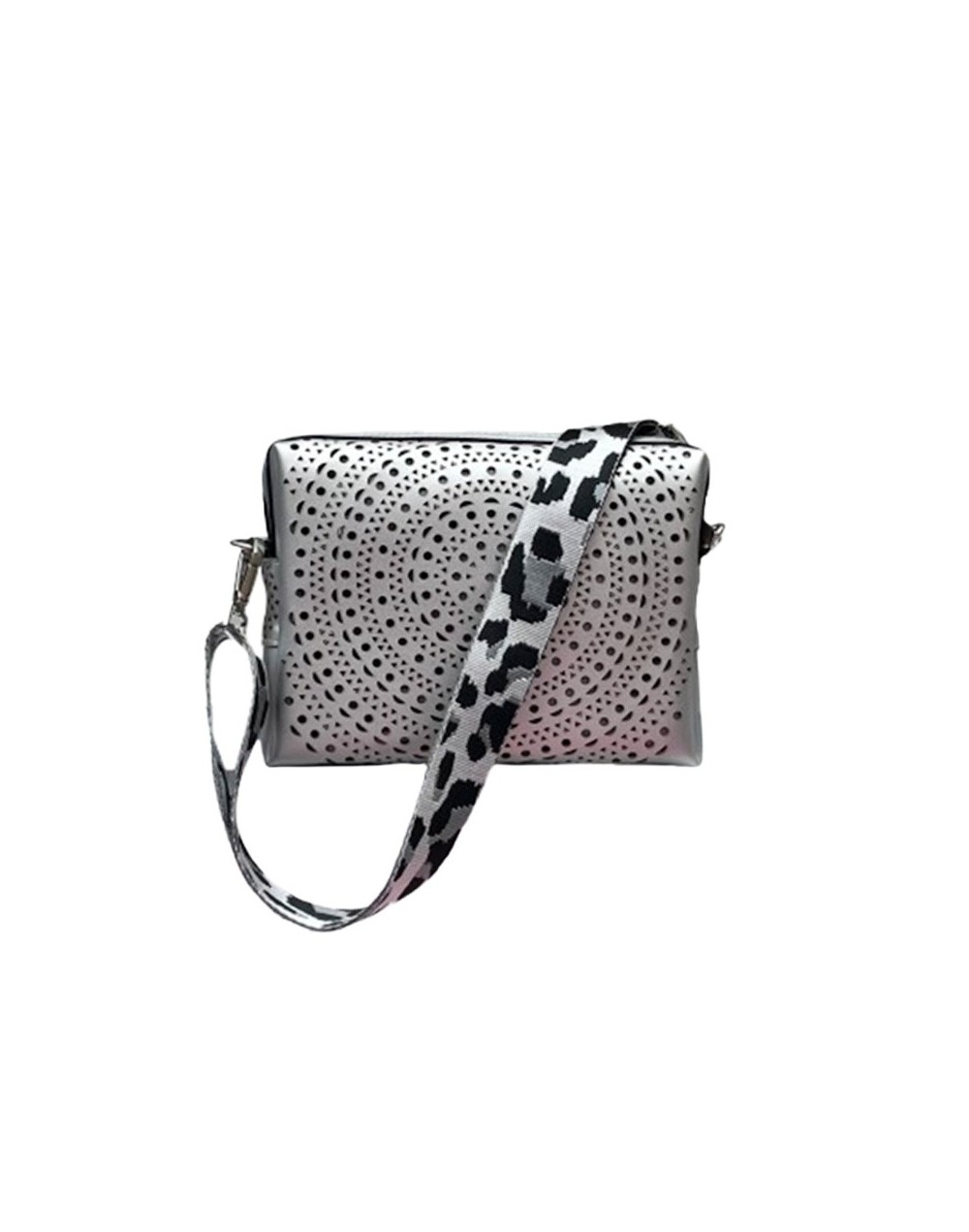 BOLSO CALA PERFORADO PLATA
