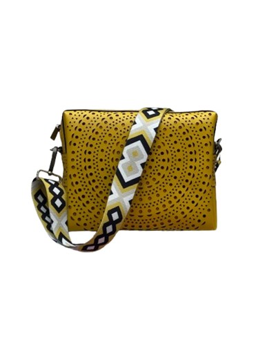 BOLSO CALA PERFORADO AMARILLO