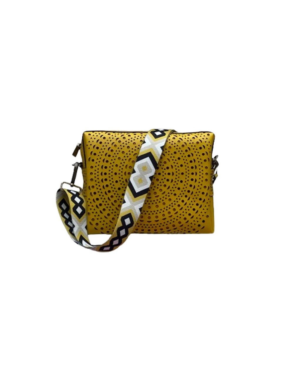 BOLSO CALA PERFORADO AMARILLO