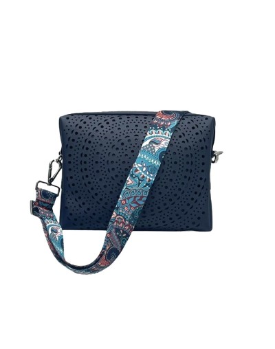 BOLSO CALA PERFORADO AZUL