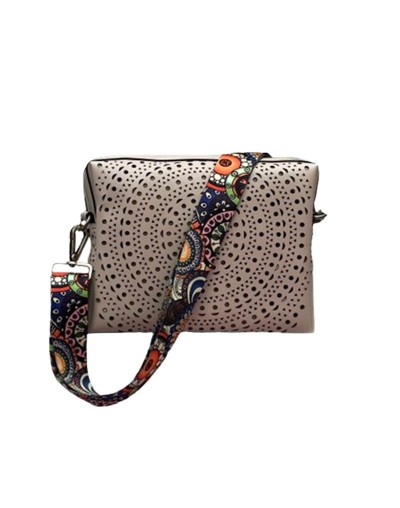 BOLSO CALA PERFORADO BEIGE