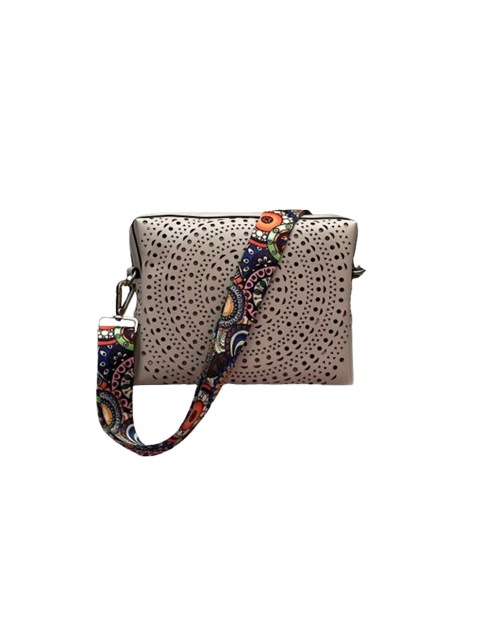 BOLSO CALA PERFORADO BEIGE