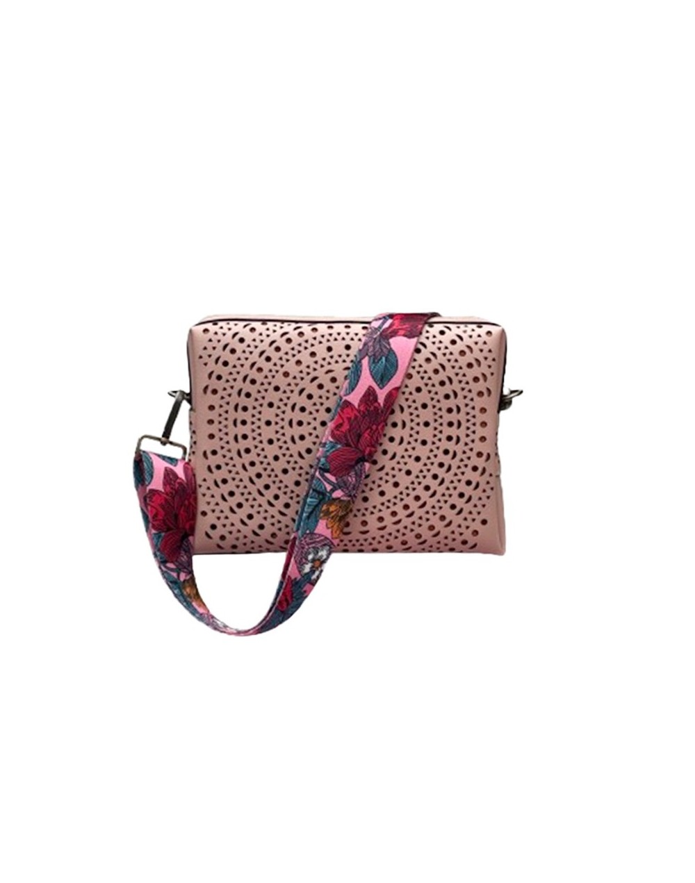 BOLSO CALA PERFORADO ROSA
