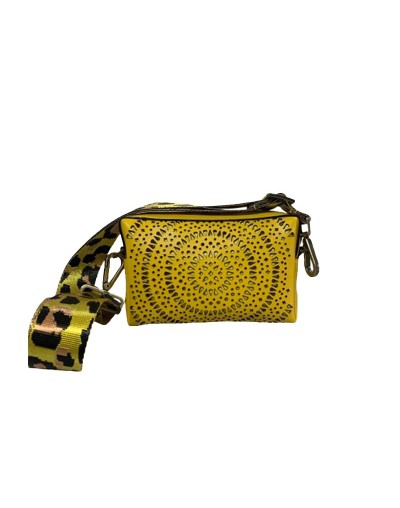 BOLSO CALA PERFORADO AMARILLO
