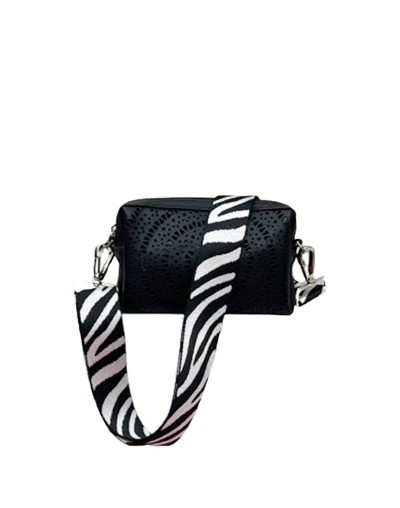 BOLSO CALA PERFORADO NEGRO